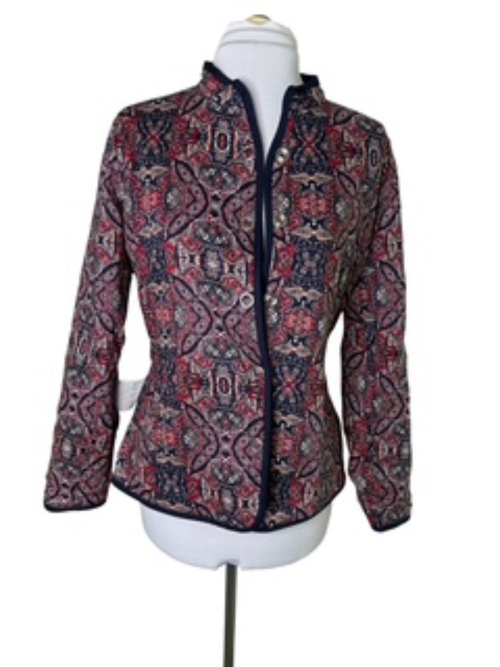 NWT Chico's Reversible Lightweight Quilted Jacket Size ! - Picture 4 of 14